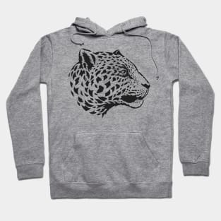 Silhouette Jaguar insignia Hoodie